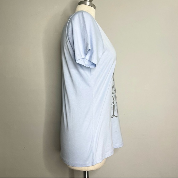 DISNEY PIXAR Off to Sleep We Go Collection Cinderella Short Sleeve Tee T-Shirt - Picture 2 of 7